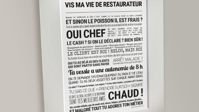 Affiche VIS MA VIE DE RESTAURATEUR