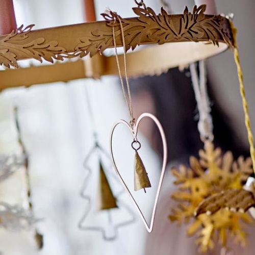 Miniature : Décoration de Noël RODEZ ange/coeur