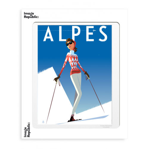 Tirage MONSIEUR Z ALPES FILLE ROUGE