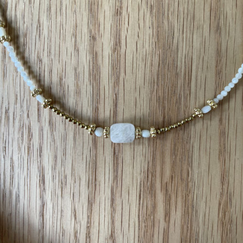Collier bracelet HAMSA Nacre 2