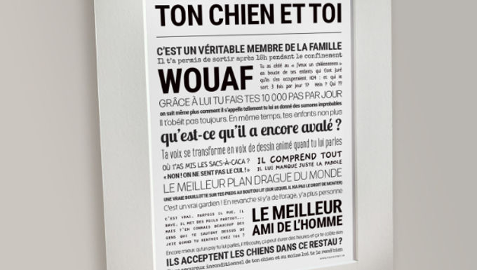 Affiche TON CHIEN ET TOI