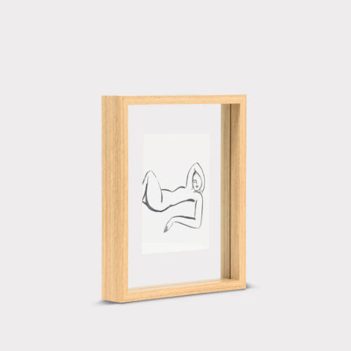 Miniature : Cadre photo FLOATING AESTHETIC naturel
