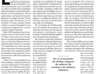 Tiempo de resiliencia.