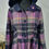 Thumbnail: Purple Tweed coat size 10