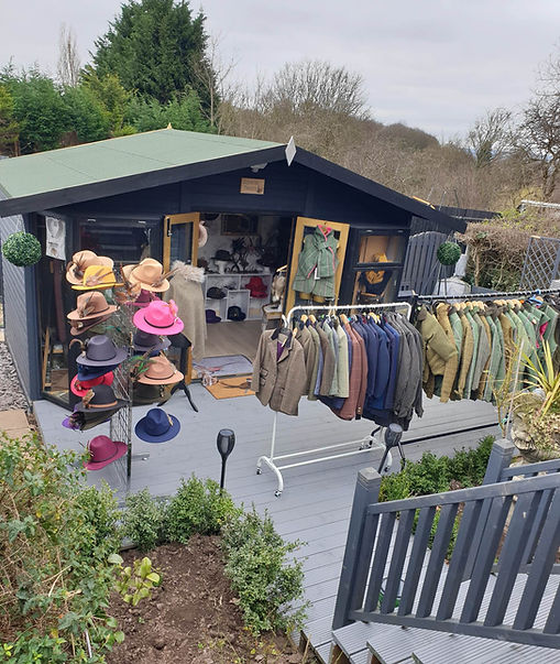 Fedora hats,Capes, tweed items.