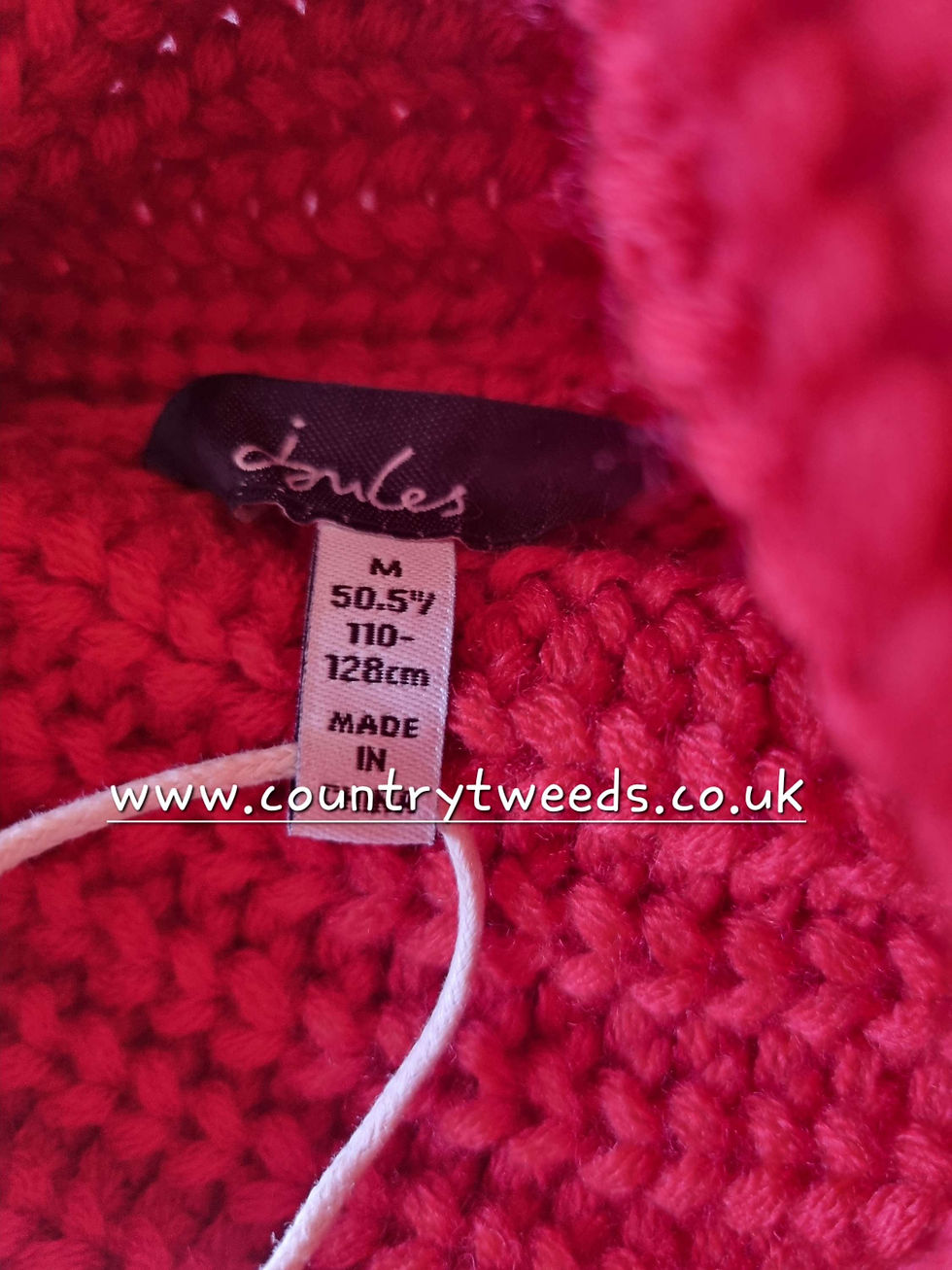 Thumbnail: Child's joules  red cape -brand new with tags