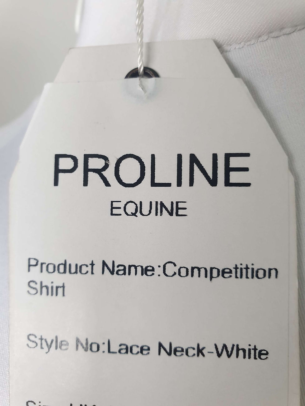 Thumbnail: White proline  competition shirts