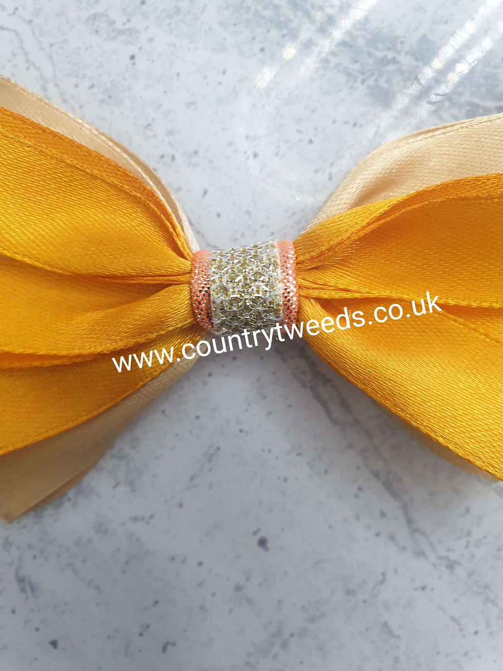 Thumbnail: Gold and sunflower yellow bows
