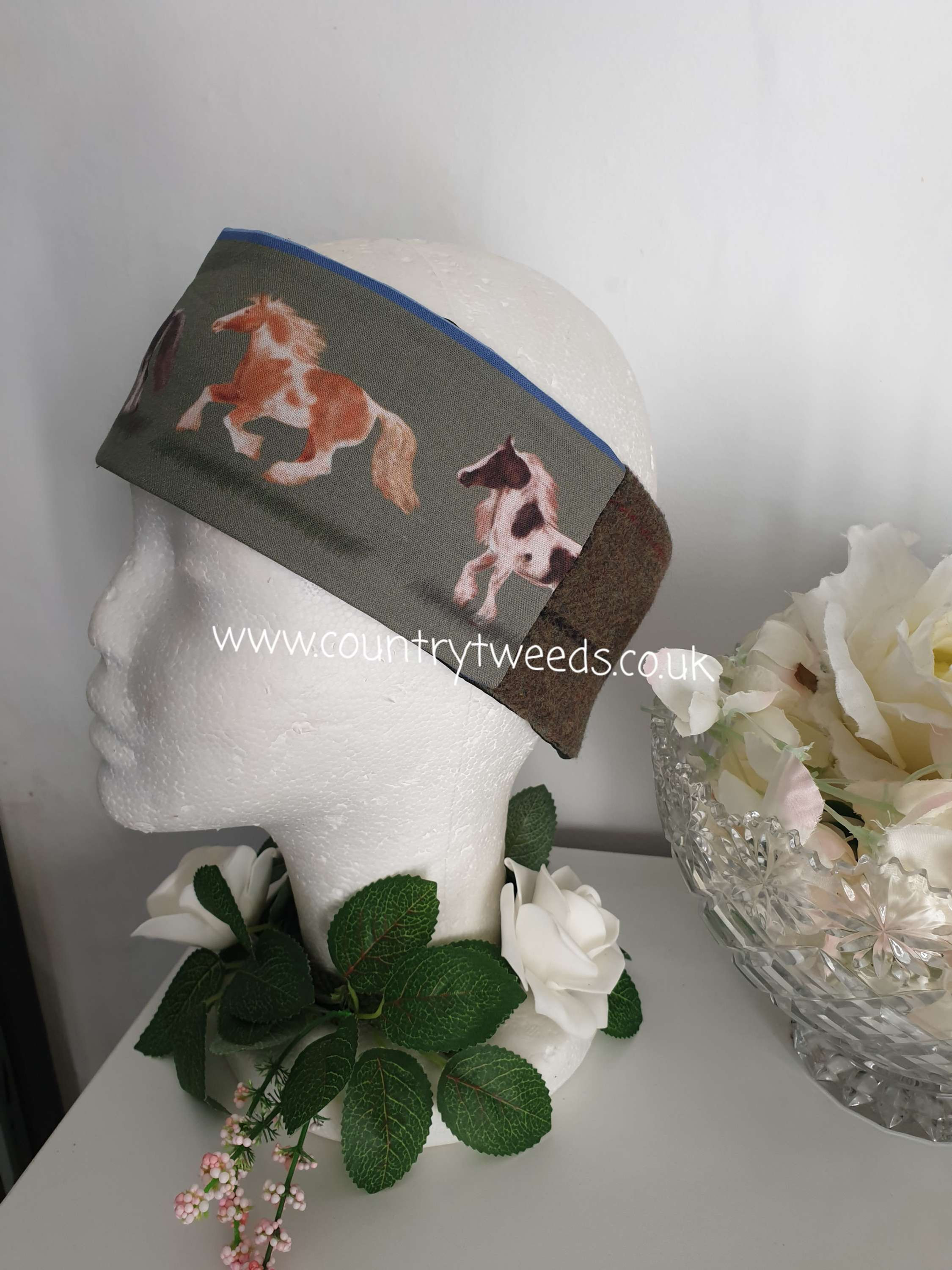 Traditional cob & Tweed headbands 