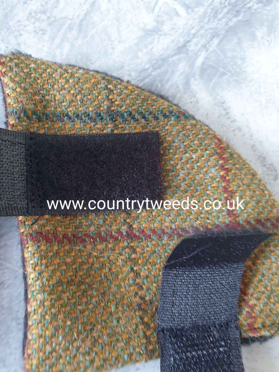 Thumbnail: Tweed riding hat earwarmers