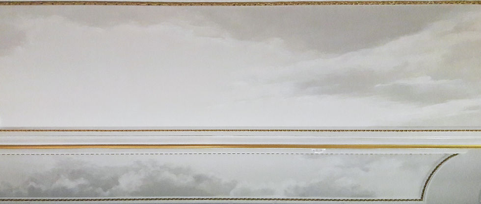 Faux ciel et bronzine