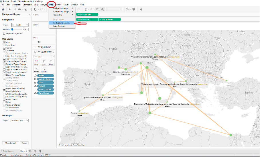 NETWORK ANALYSIS WITH TABLEAU