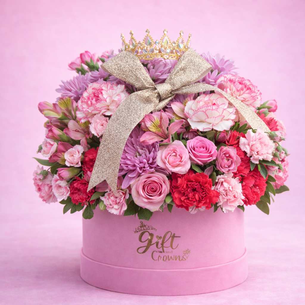 Rosas en forma redonda