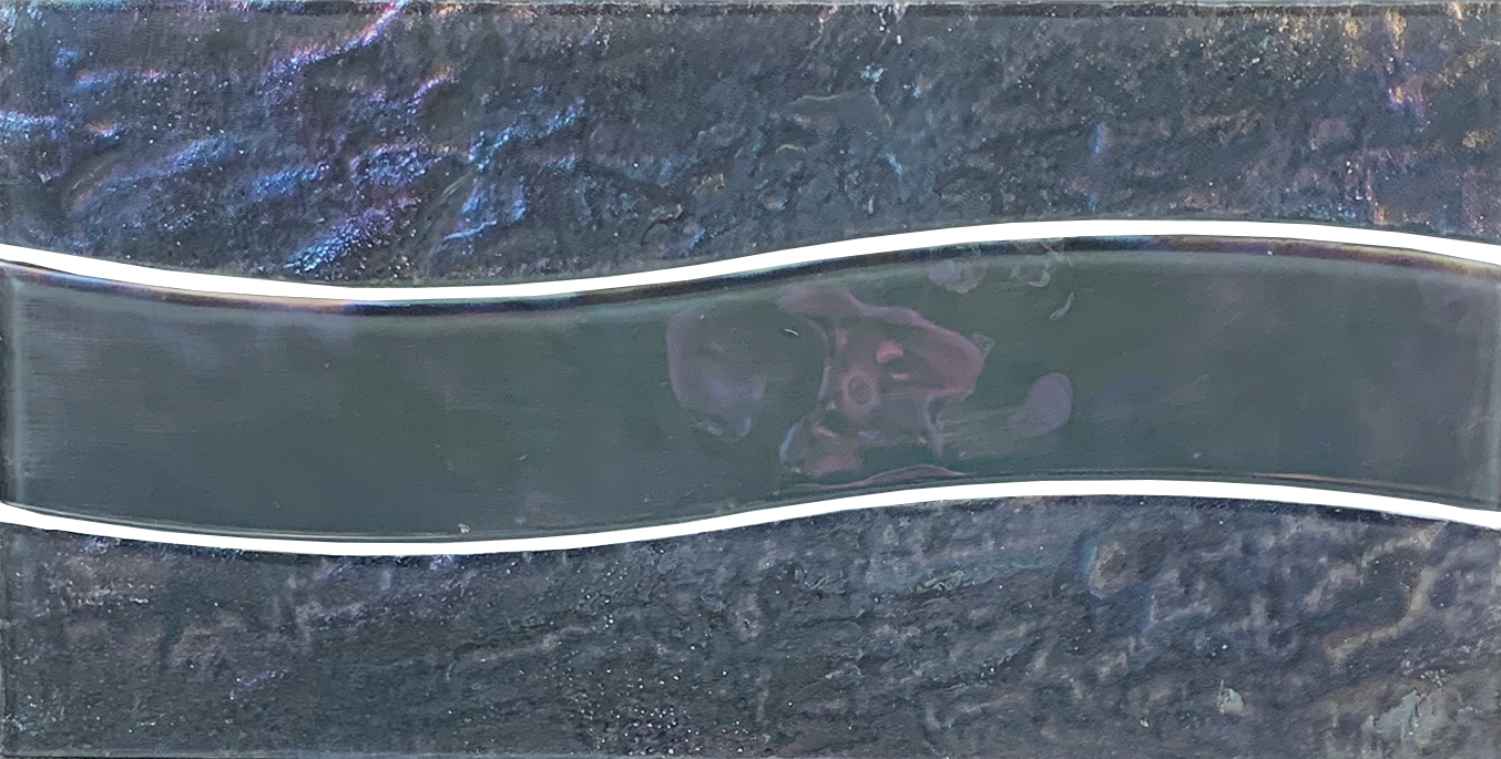 Grey Wave Mosaic