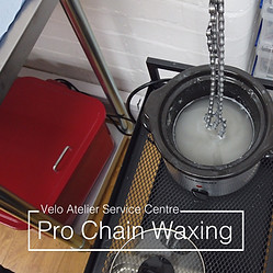 Chain waxing