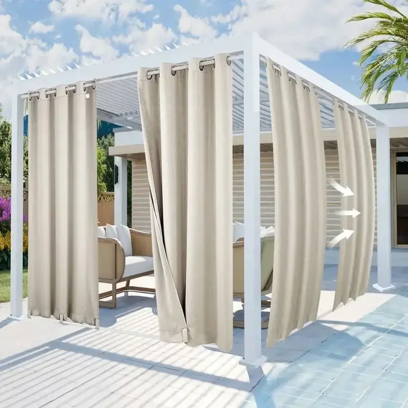 Miniature : Outdoor Waterproof Blackout Curtains