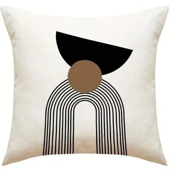 Miniature : Modern Abstract Decorative Pillowcase