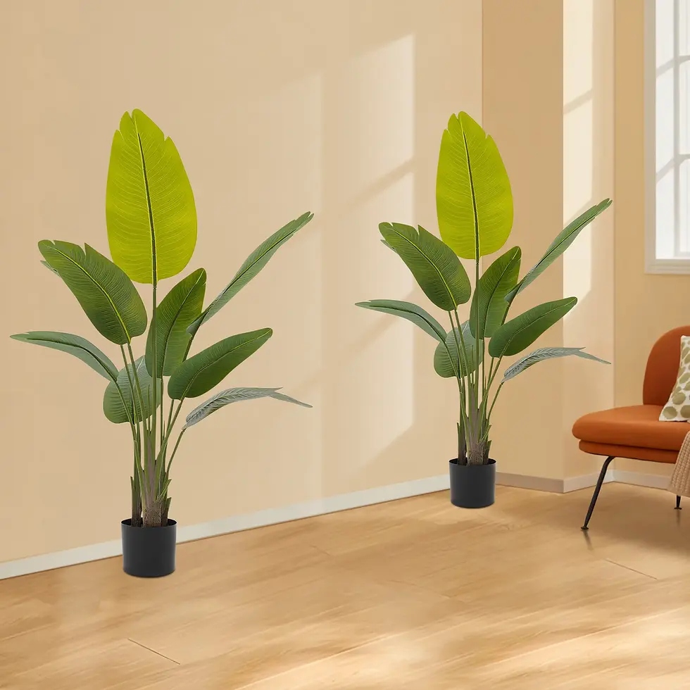 Artificial Eucalyptus Tree - Set of 2