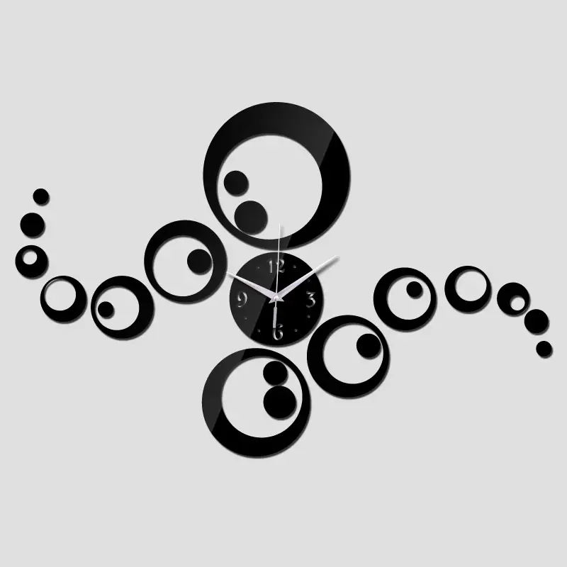 Miniature : Acrylic Mirror Wall Clock