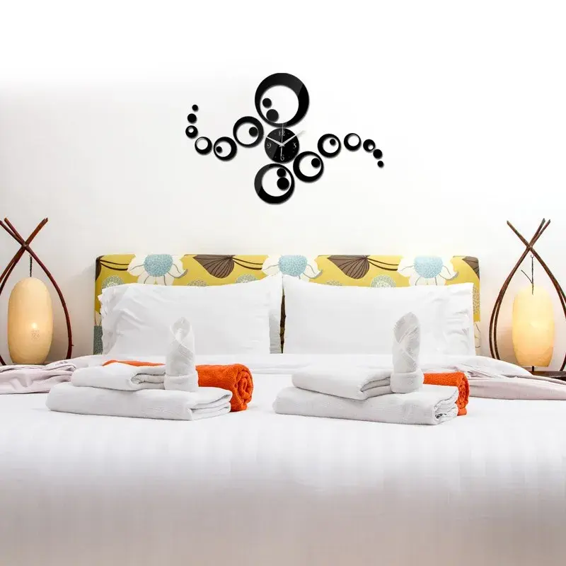 Miniature : Acrylic Mirror Wall Clock