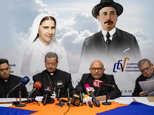 Obispos venezolanos piden liberación de presos políticos ante la canonización de José Gregorio Hernández y Carmen Rendiles