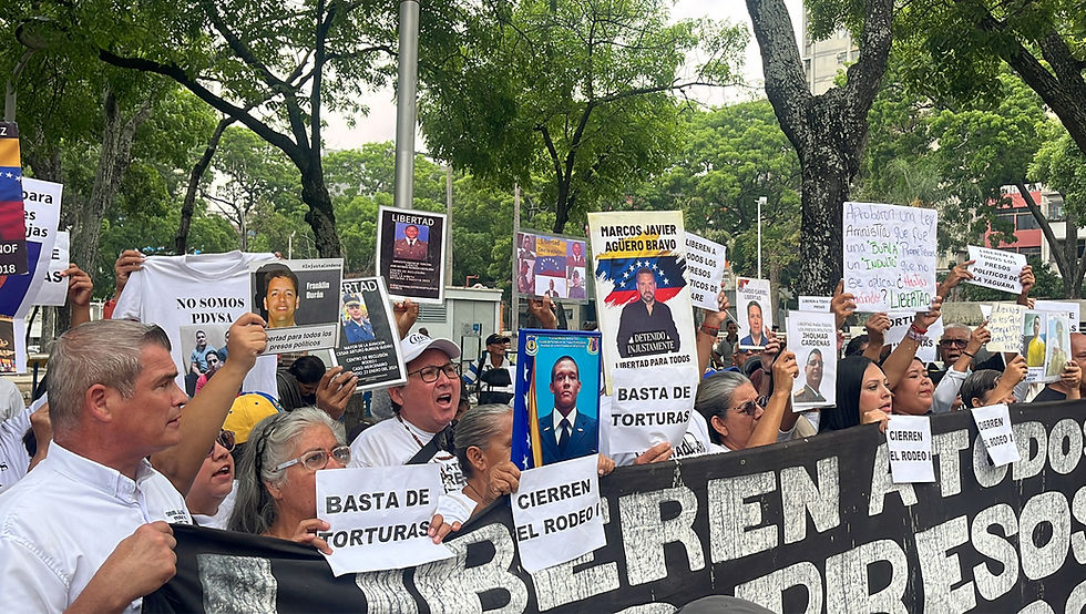 Familiares exigen investigación por torturas a presos políticos en cárceles venezolanas