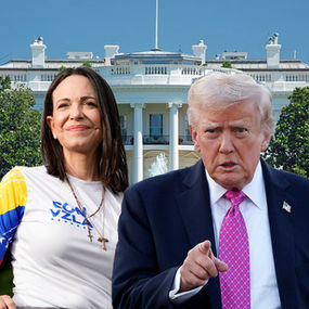 María Corina Machado mantuvo una reunión privada con Donald Trump en la Casa Blanca