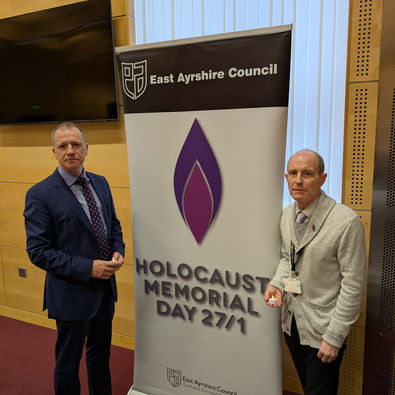 Holocaust Memorial Day remembrance event... 