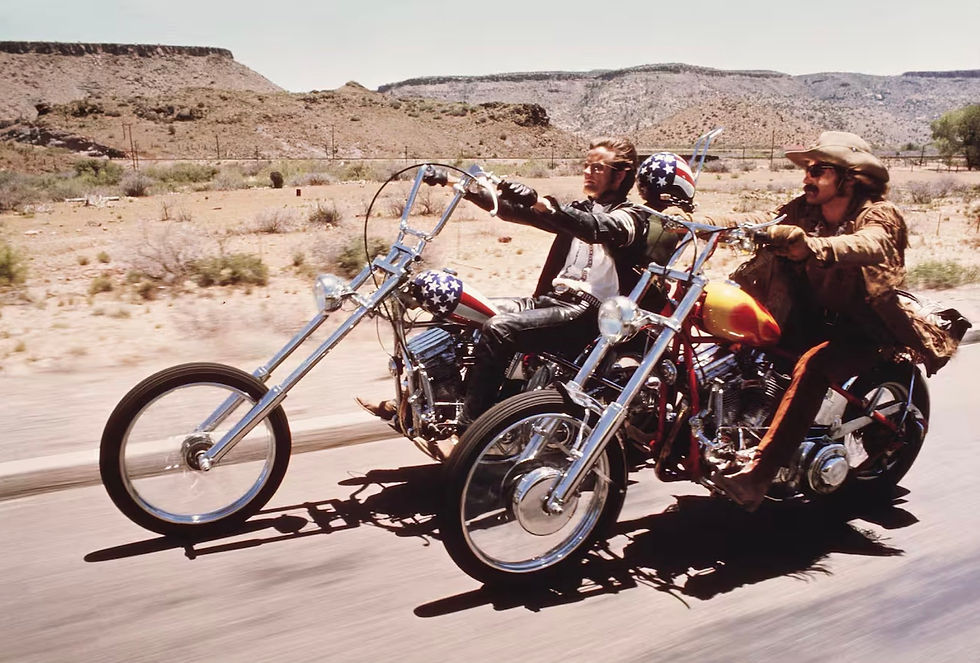 Dal film "Easy Rider" del 1969