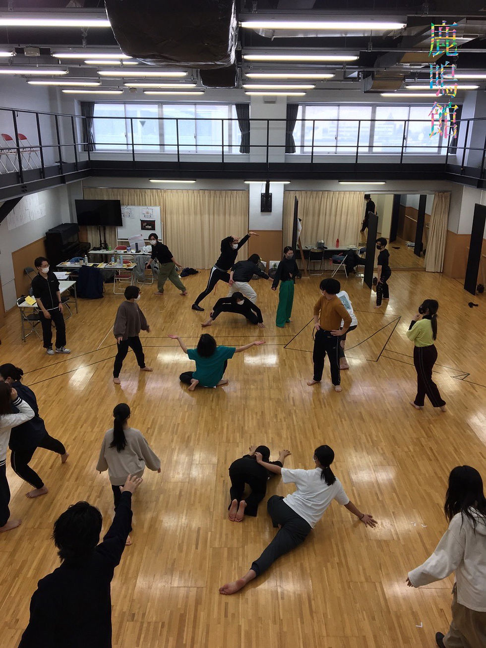 ダイナミックな構��図です