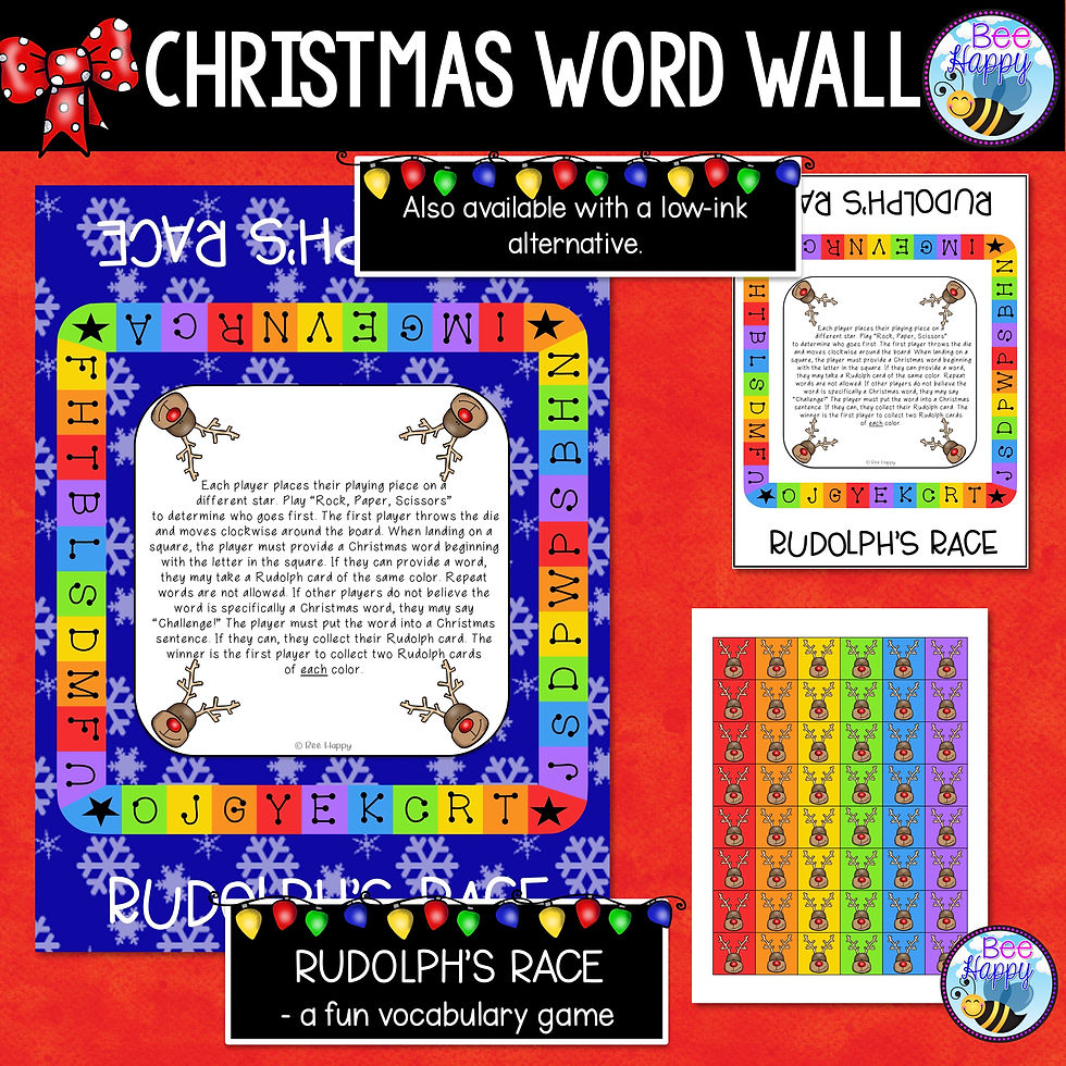 Thumbnail: Christmas Vocabulary Game
