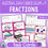 Thumbnail: Year 2 Fractions Task Cards Australian Curriculum v9 Cover