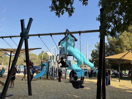 'Sanctuaries for families': St. George officials, residents celebrate Christensen Park's new playground