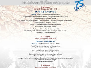 Convegno "Patrie e resistenze nella casa comune europea"