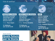 Ciclo di seminari “Storia Internazionale e Studi d’Area: un confronto. Fonti, metodologie e agende di ricerca” 