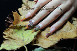 Modelage en résine sur chablon