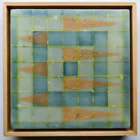 abstract art encaustic mixed media