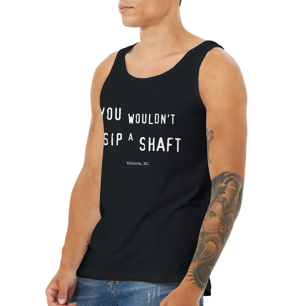 Thumbnail: You Wouldn't Sip a Shaft - Premium Unisex Tank Top