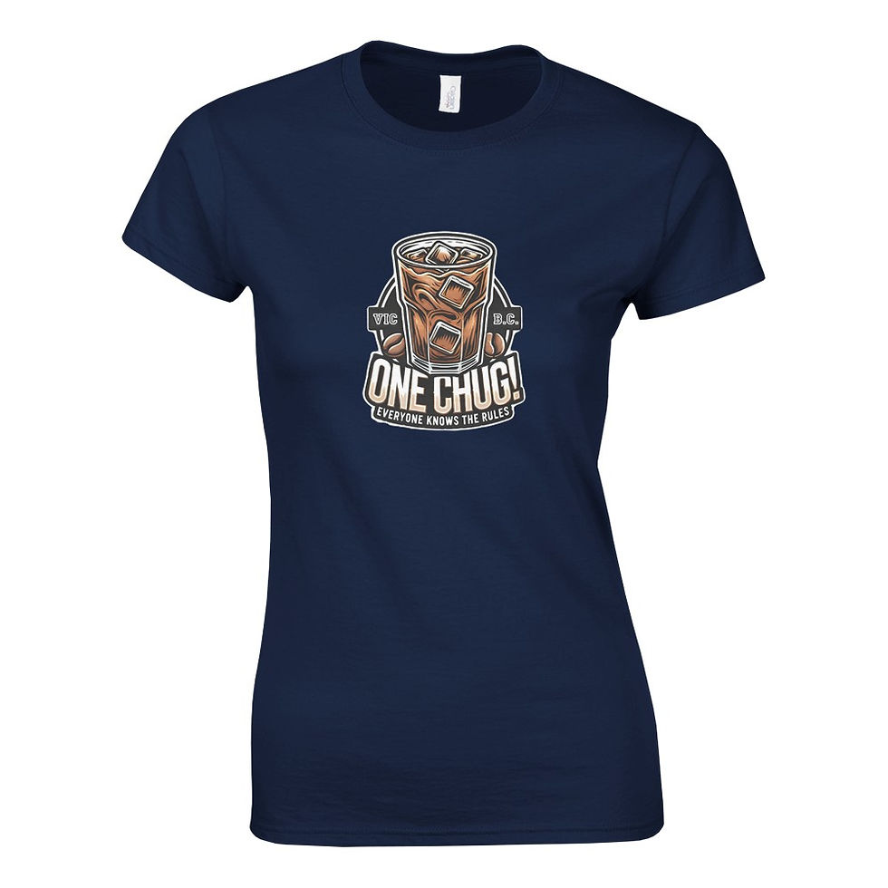 Thumbnail: One Chug! Everyone Knows the Rules - Women's Tee