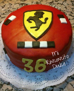 Tarta Ferrari.