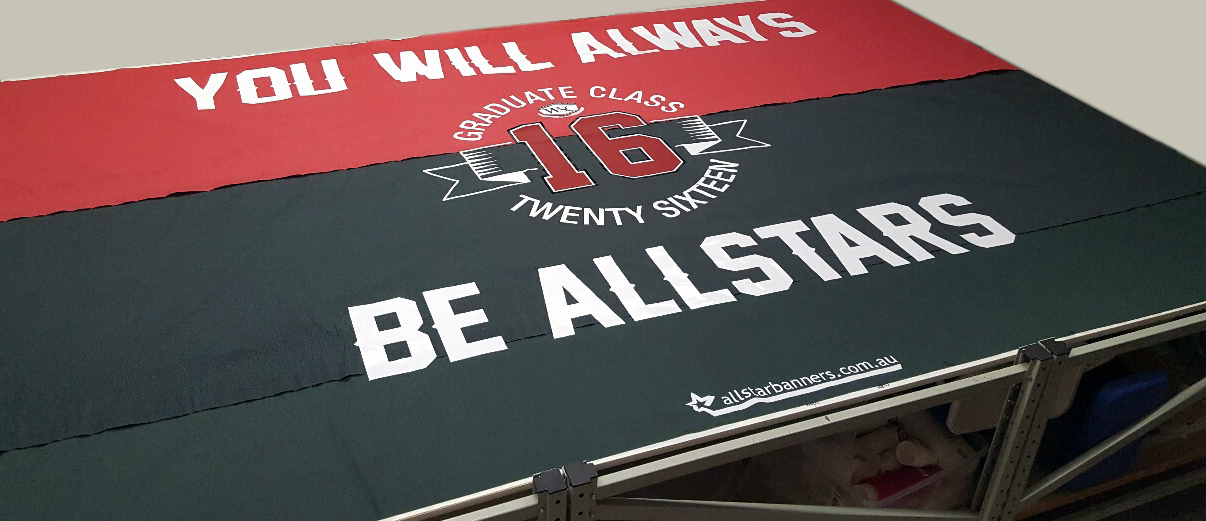 Allstar Banners I Sporting crepe paper banners