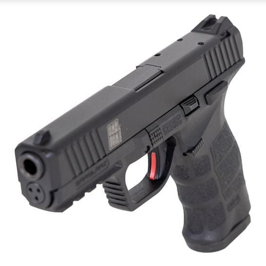 Thumbnail: SAR USA SAR9 9mm 4.4" 17rd Optic Ready Pistol, Black - SAR9RDBL $385.00