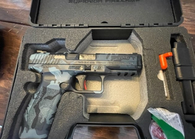 Thumbnail: Canik TP9SF (Special Forces) Blue 9mm 18+1  2 mags. $445.00