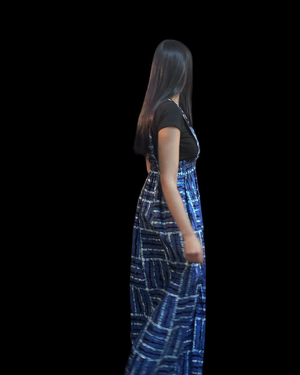 : Robe chemise salopette wax