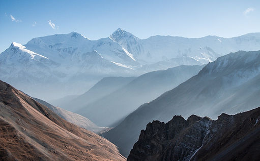 The mountains 