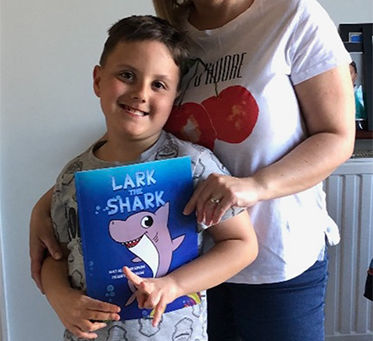 Meet Natalie & Henry Newman, creators of Lark the Shark