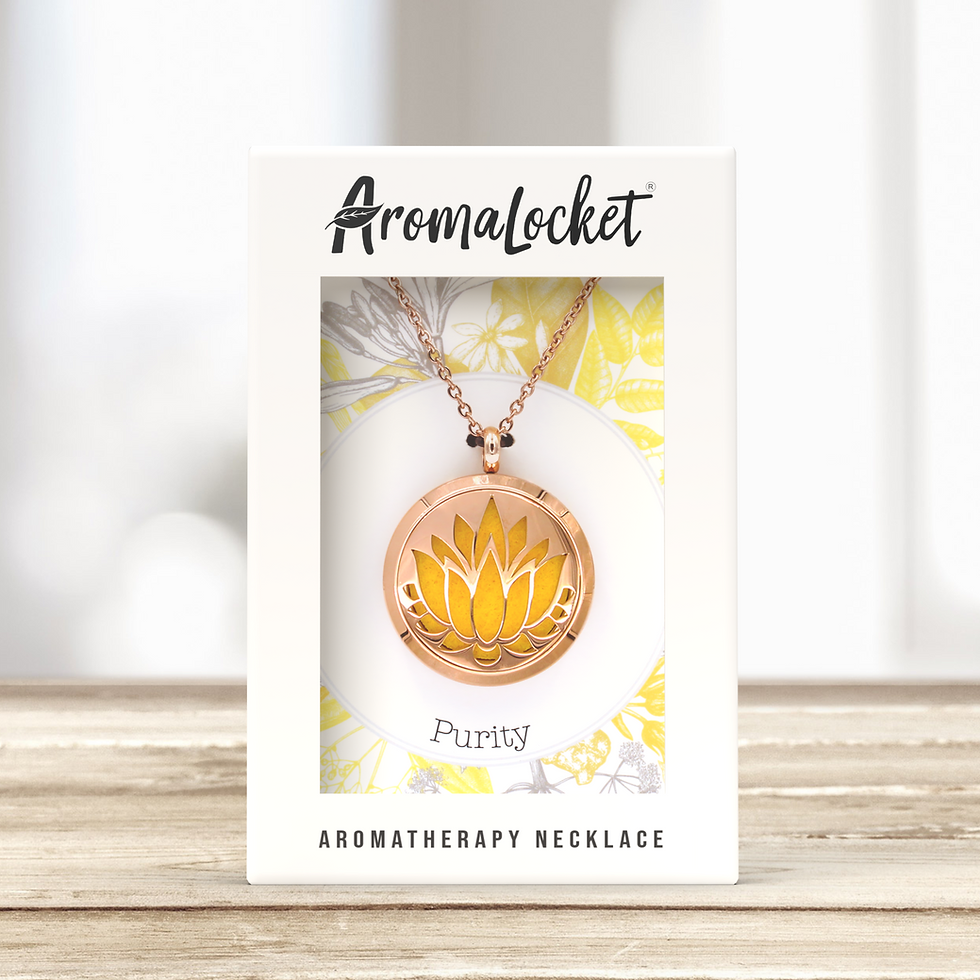Thumbnail: Purity Diffuser Necklace (Rose Gold)