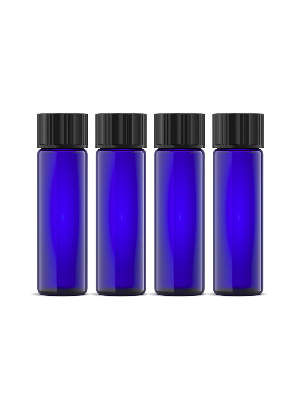 Thumbnail: 5ml Cobalt Glass Vials