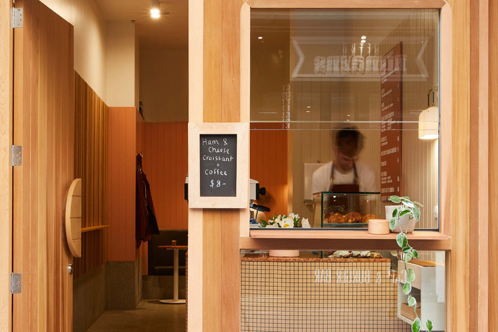 Cafe design, cafe culture, melbourne coffee, corner store, corner cafe, coffee shop, Fibonacci terrazzo, tulip coffee