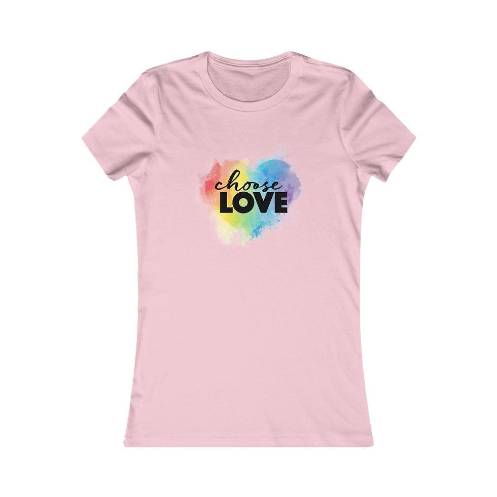 Thumbnail: Choose Love - Women's Favorite Tee